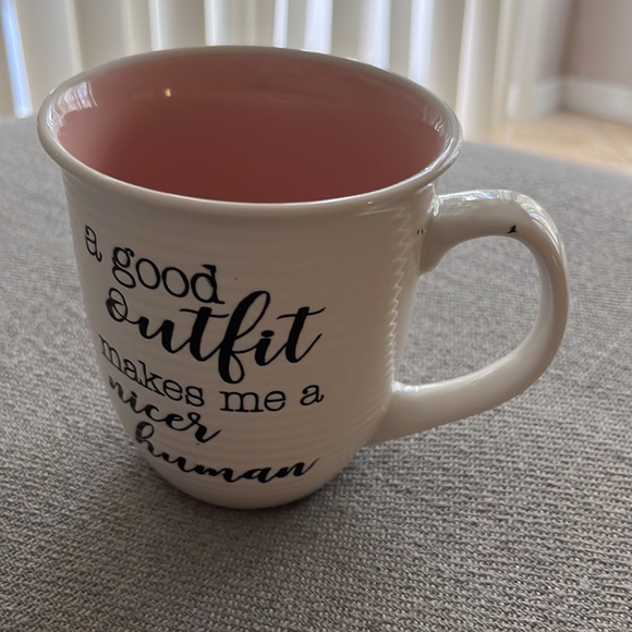 New “a good outfit makes me a nicer human” mug - Picture 2 of 6